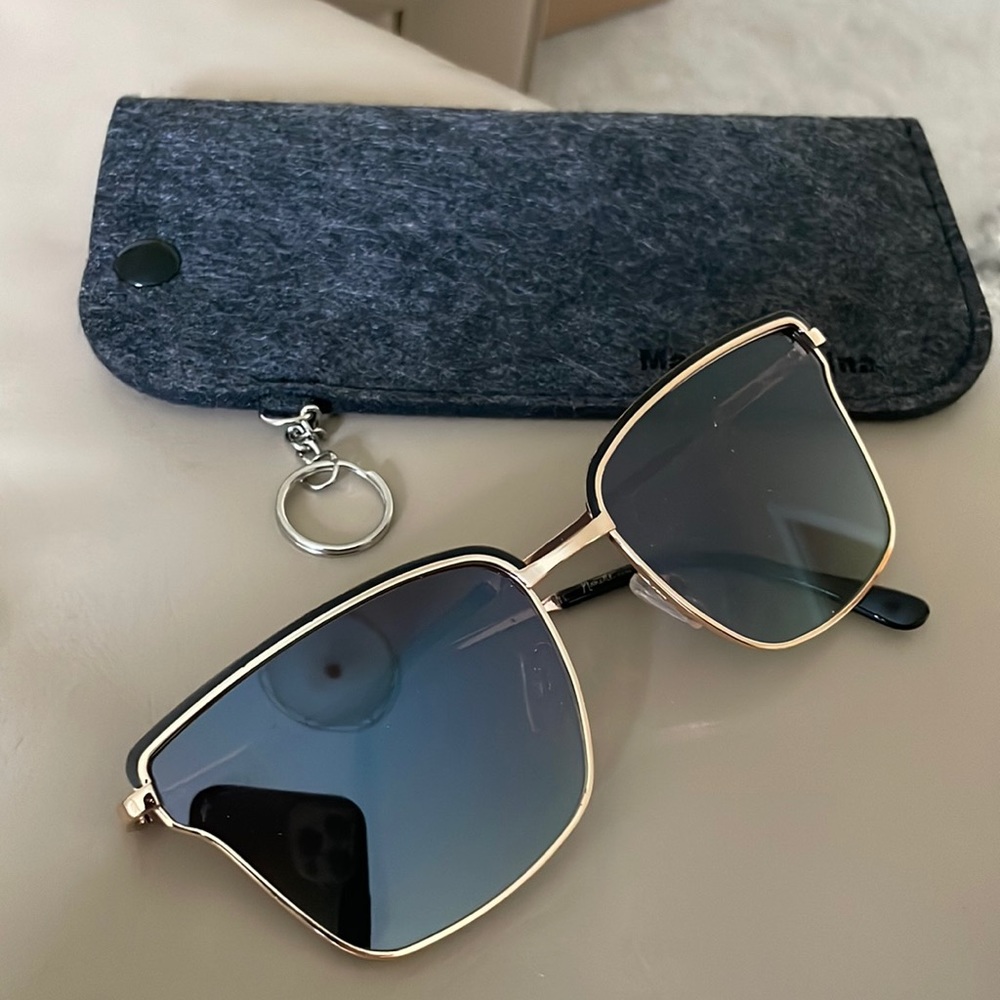 Cat eye aviator sunglasses